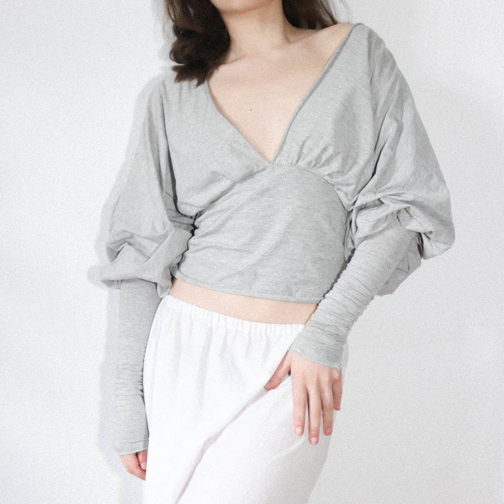 Vera Long-SleeveLight Grey XS