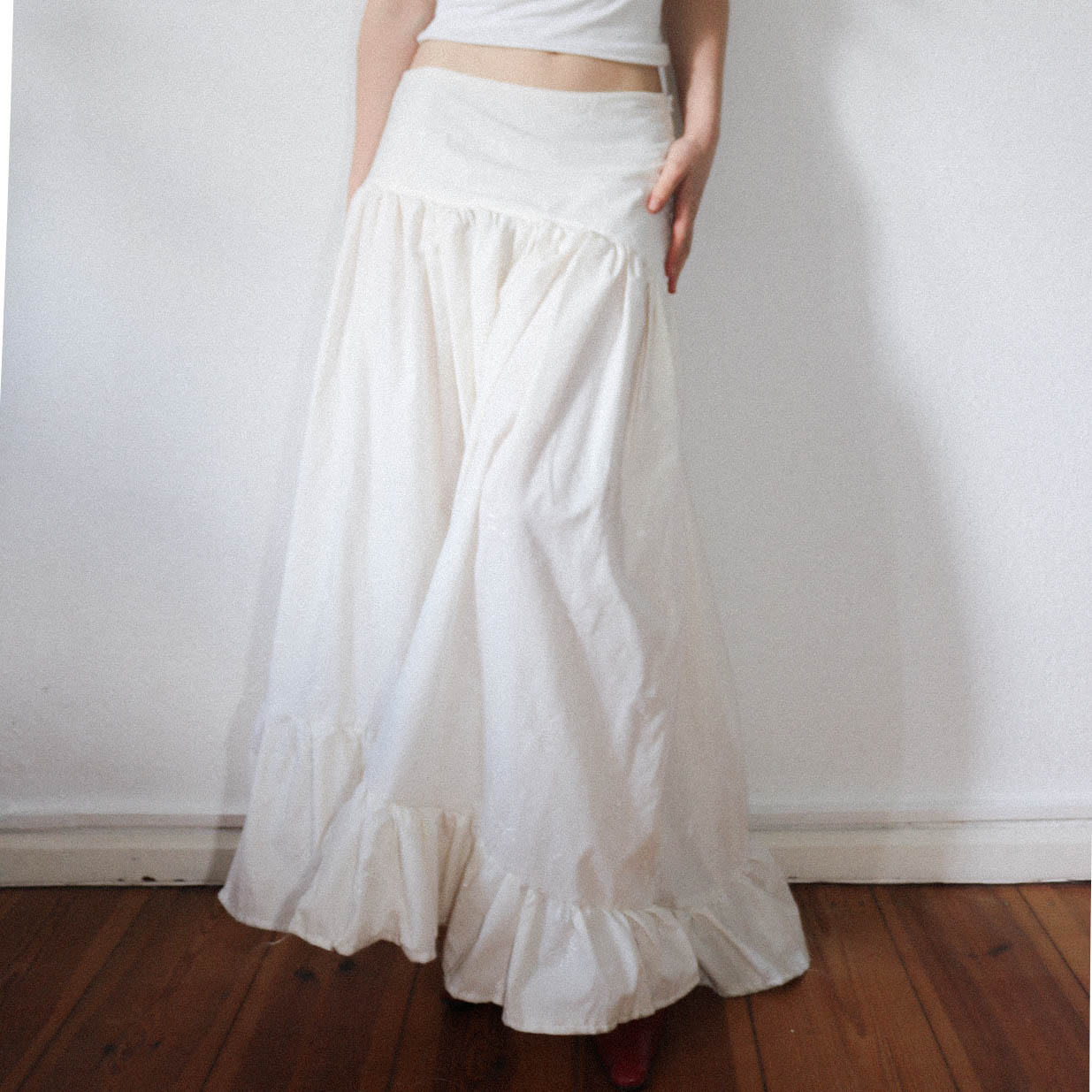 Sarikul SkirtWhite XS
