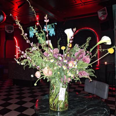 wild floral arrangement