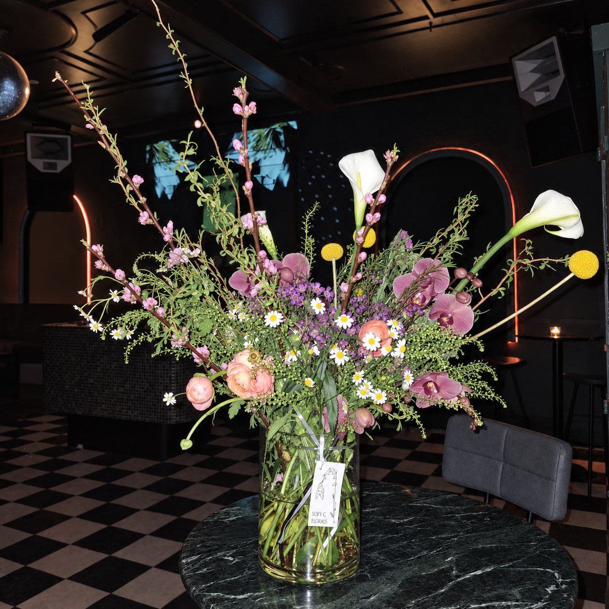 Wild spring floral installation for Tokki Tokki at Aeden, part of Other Events, Berlin.